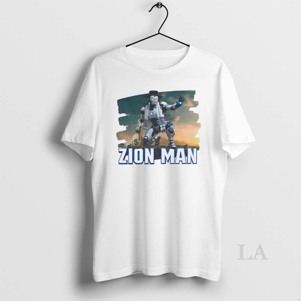 Original Zion Man Iron Man Jewish Parody T-Shirts, Hoodie, Sweatshirt - T-Shirt, Sweatshirt, Hoodie