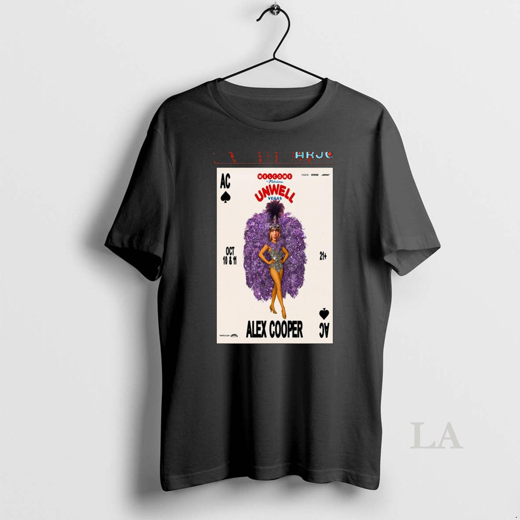 Original Alex Cooper Welcome To Fabulous Vegas Unisex T-shirt, Sweatshirt, Hoodie, Long Sleeve Tee - T-Shirt, Sweatshirt, Hoodie