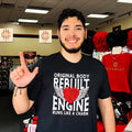 Original body rebuilt engine runs like a charm winged mechanical heart shirt Unisex T-shirt, Sweatshirt, Hoodie, Long Sleeve Tee - T-Shirt, Sweatshirt, Hoodie