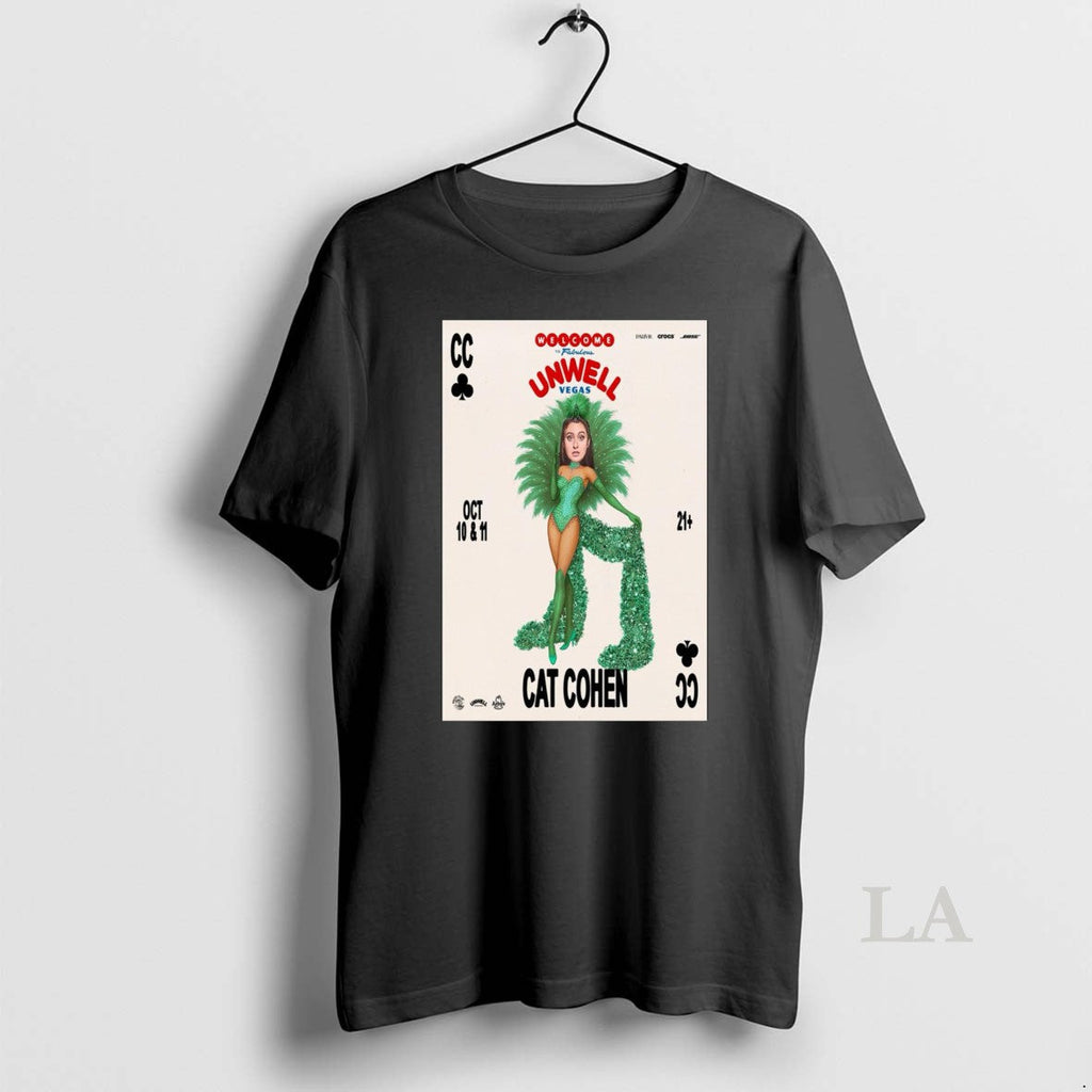 Original Cat Cohen Welcome To Fabulous Vegas Unisex T-shirt, Sweatshirt, Hoodie, Long Sleeve Tee - T-Shirt, Sweatshirt, Hoodie