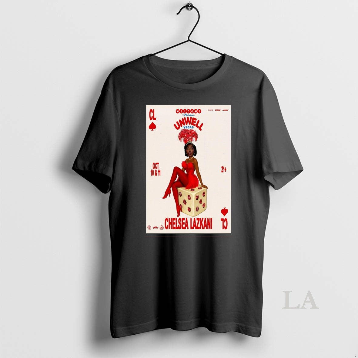 Original Chelsea Lazkani Welcome To Fabulous Vegas Unisex T-shirt, Sweatshirt, Hoodie, Long Sleeve Tee - T-Shirt, Sweatshirt, Hoodie