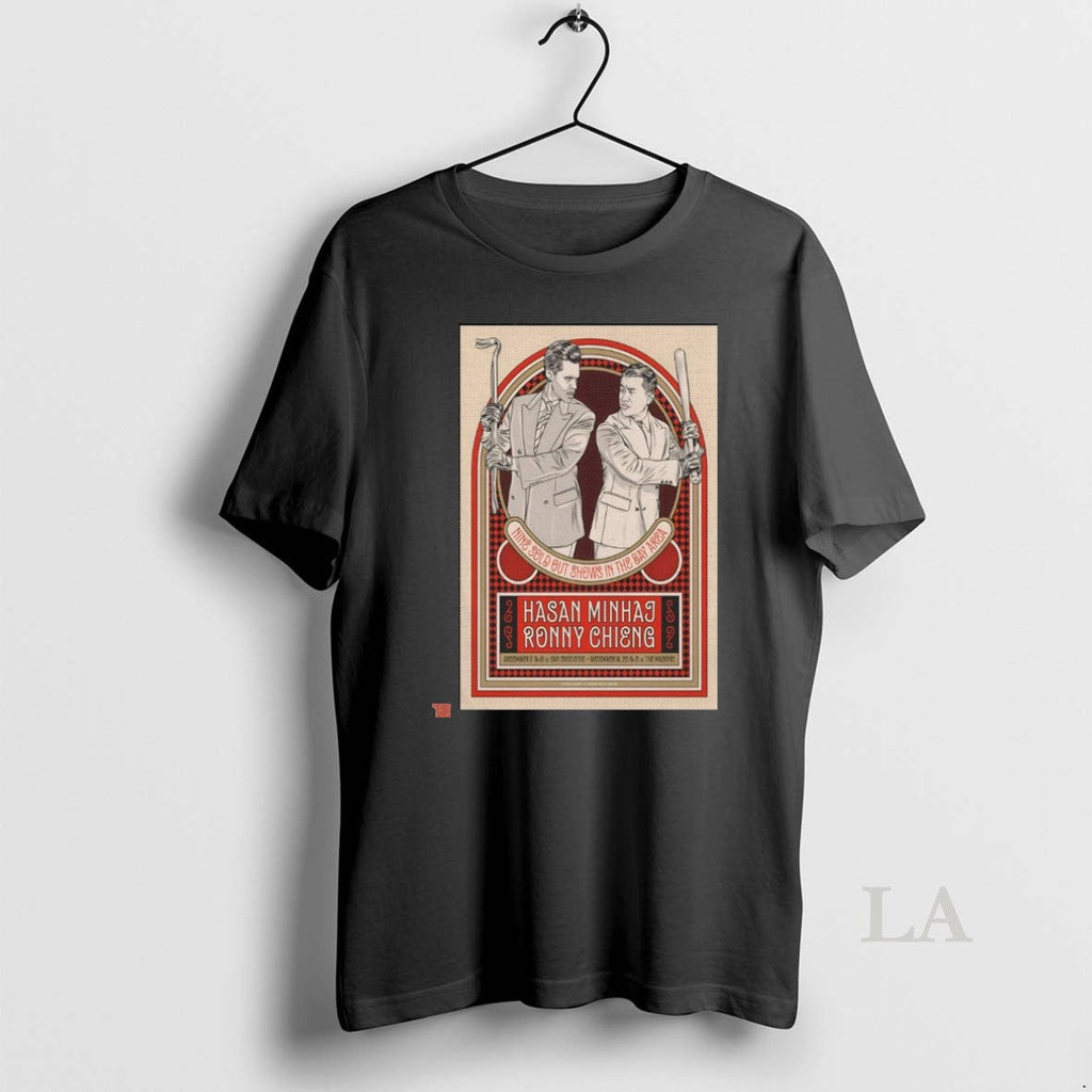 Original Hasan Minhaj Ronny Chieng California Tour December 17 18 2025 San Jose Civic T-Shirts, Hoodie, Sweatshirt - T-Shirt, Sweatshirt, Hoodie