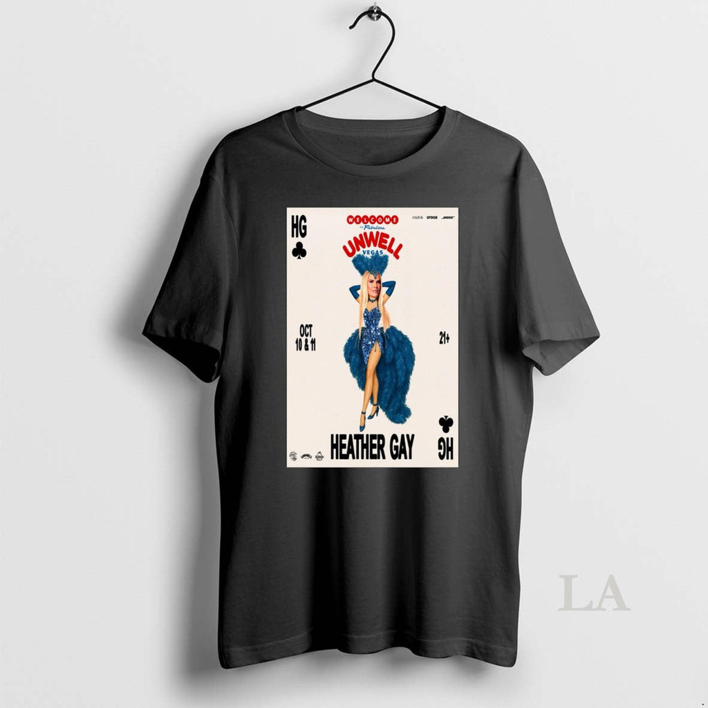 Original Heather Gay Welcome To Fabulous Vegas Unisex T-shirt, Sweatshirt, Hoodie, Long Sleeve Tee - T-Shirt, Sweatshirt, Hoodie