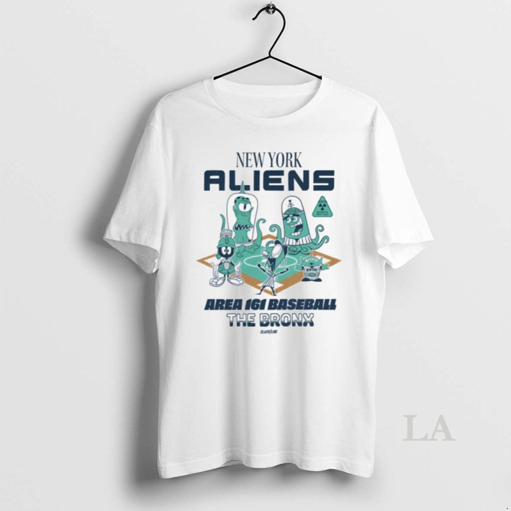 Original New York Aliens Area 161 Baseball The Bronx Men Unisex T-shirt, Sweatshirt, Hoodie, Long Sleeve Tee - T-Shirt, Sweatshirt, Hoodie