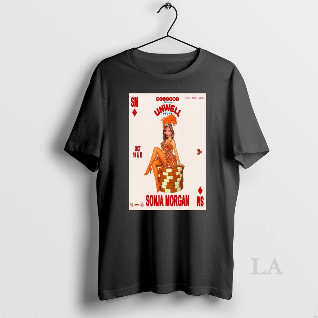 Original Sonja Mergan Welcome To Fabulous Vegas Unisex T-shirt, Sweatshirt, Hoodie, Long Sleeve Tee - T-Shirt, Sweatshirt, Hoodie
