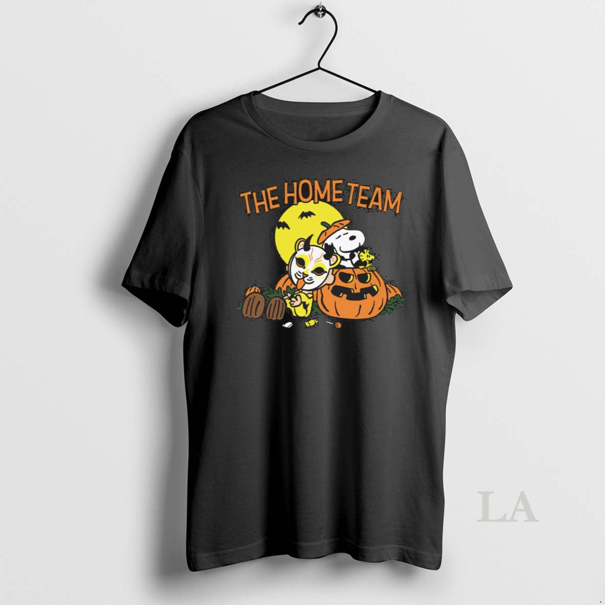 Original The Home Team Peanuts Helloween 2025 Unisex T-shirt, Sweatshirt, Hoodie, Long Sleeve Tee - T-Shirt, Sweatshirt, Hoodie
