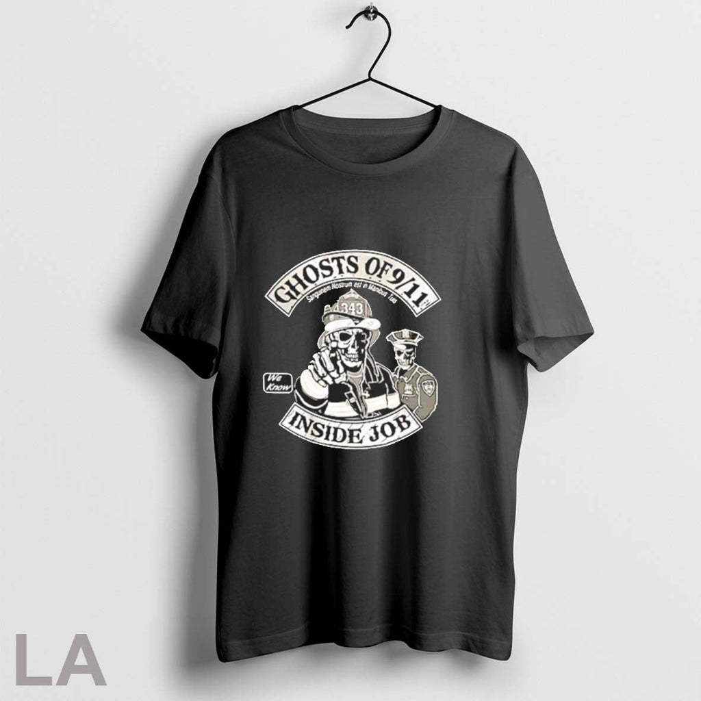 Orignal Ghosts Of 9 11 Inside Job Unisex T-shirt, Sweatshirt, Hoodie, Long Sleeve Tee - T-Shirt, Sweatshirt, Hoodie