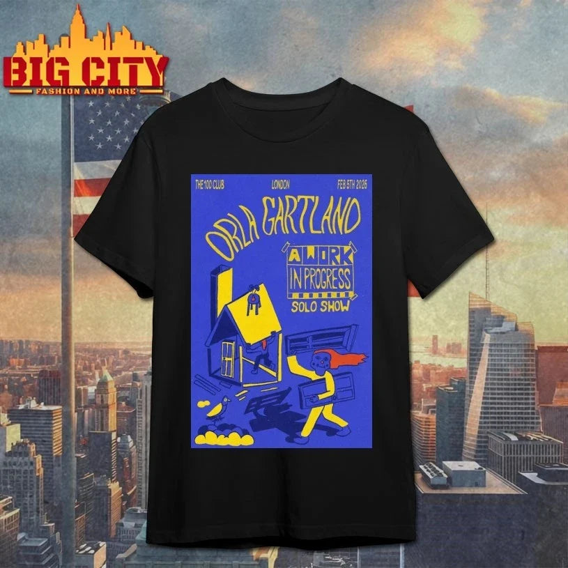 Orla Gartland 100 Club London Feb 5 2026 Poster shirt Unisex T-shirt, Sweatshirt, Hoodie, Long Sleeve Tee - T-Shirt, Sweatshirt, Hoodie