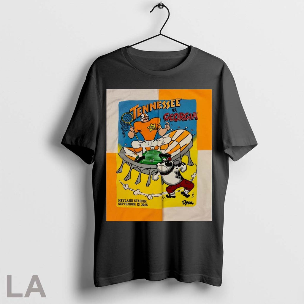 Orriginal Tennessee Volunteers Vs Georgia Bulldogs September 13 2025 At Neyland Stadium Poster - T-Shirt, Sweatshirt, Hoodie