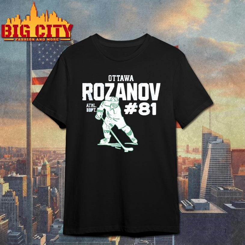 Ottawa Rozanov #81 Shirt Unisex T-shirt, Sweatshirt, Hoodie, Long Sleeve Tee - T-Shirt, Sweatshirt, Hoodie