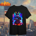 Otter Katana Cyberpunk Neon Samurai Japanese Art shirtv Unisex T-shirt, Sweatshirt, Hoodie, Long Sleeve Tee - T-Shirt, Sweatshirt, Hoodie
