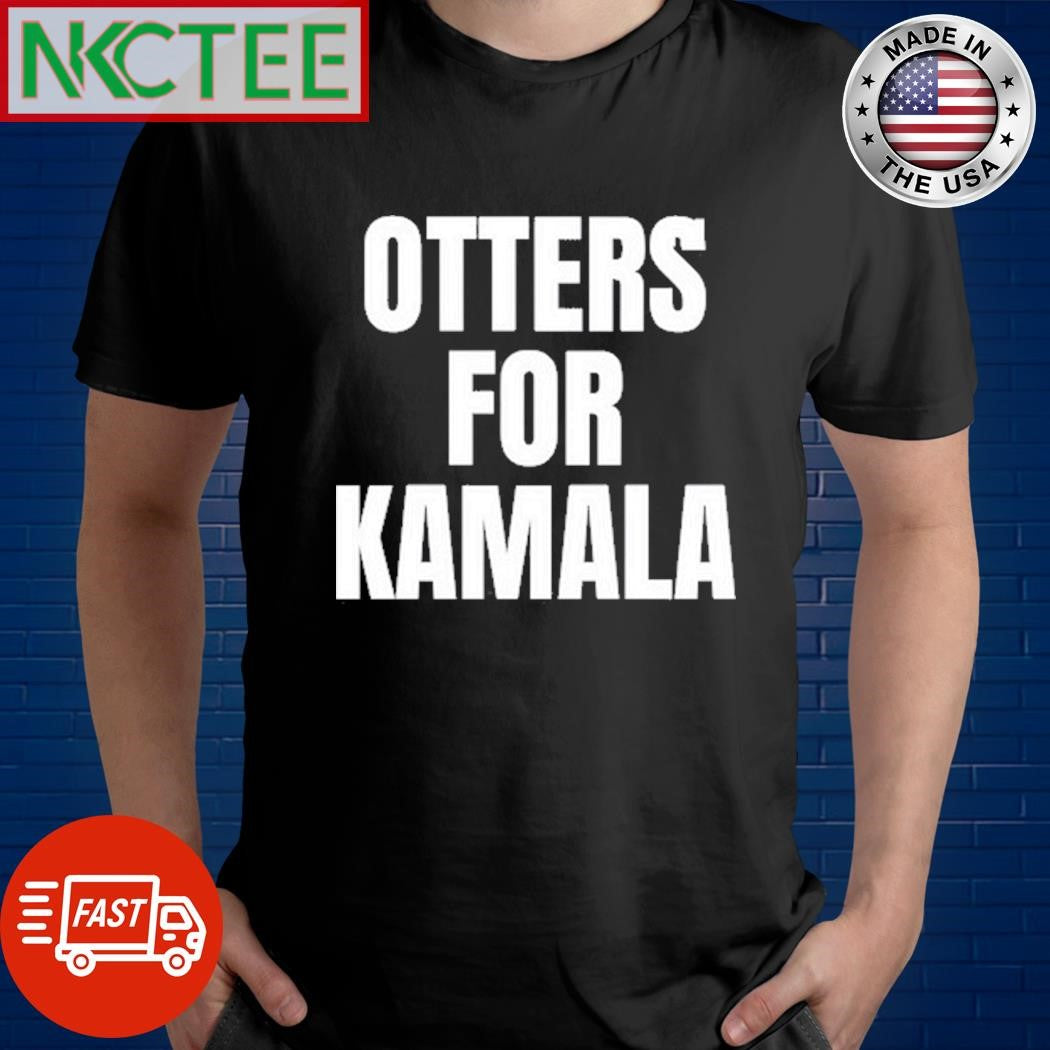 Otters For Kamala Shirt Unisex T-shirt, Sweatshirt, Hoodie, Long Sleeve Tee - T-Shirt, Sweatshirt, Hoodie