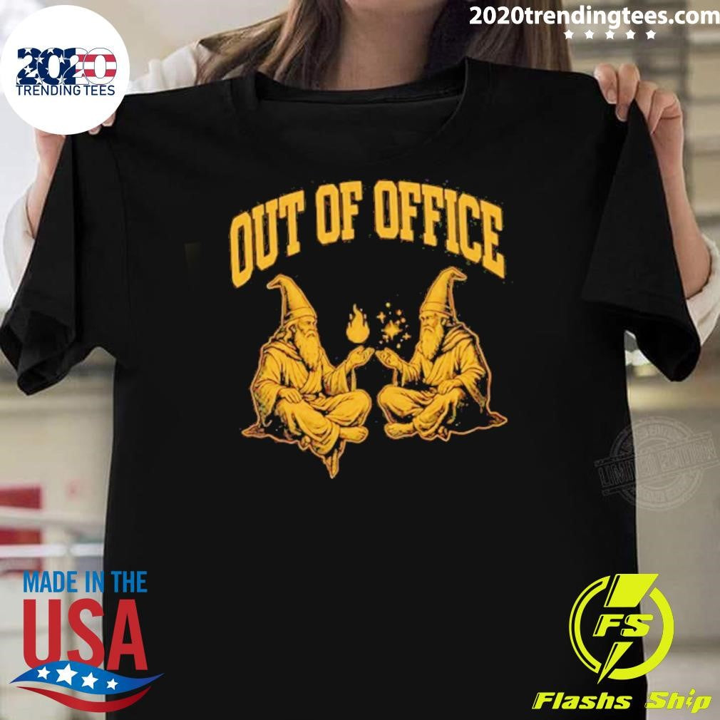 Out Of Office Wizards Graphic Shirt Unisex T-shirt, Sweatshirt, Hoodie, Long Sleeve Tee - T-Shirt, Sweatshirt, Hoodie