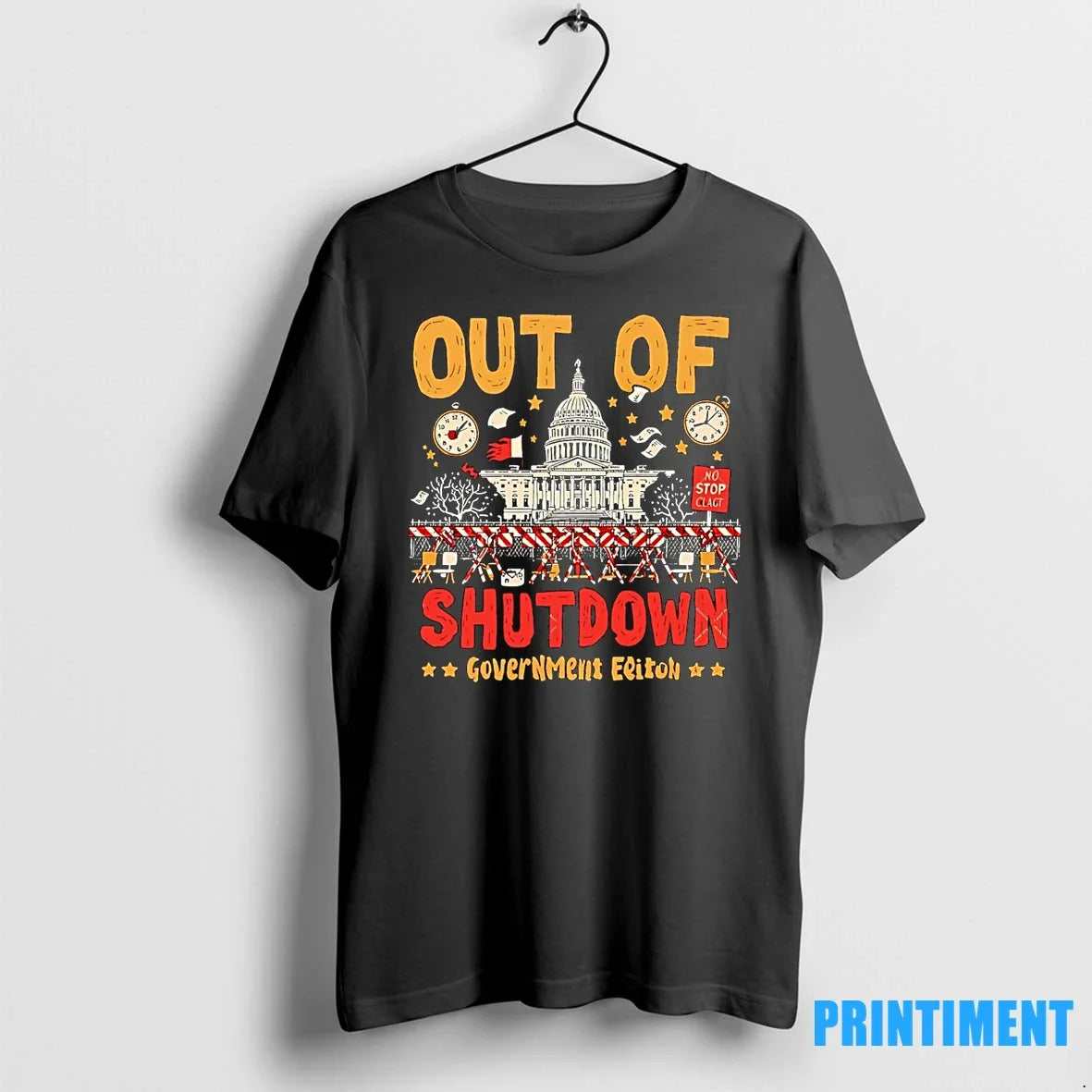 Out Of Shutdown Government Shutdown Tshirts Sweater Unisex T-shirt, Sweatshirt, Hoodie, Long Sleeve Tee - T-Shirt, Sweatshirt, Hoodie