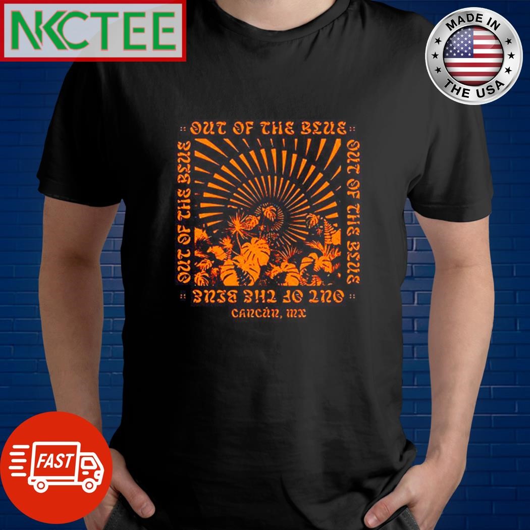 Out of the Blue with the Jungle poster and ornament Unisex T-shirt, Sweatshirt, Hoodie, Long Sleeve Tee - T-Shirt, Sweatshirt, Hoodie