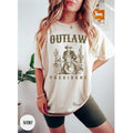Outlaw President Trump Western Donald Trump Cowboy Shirt Trump Convicted Booking Not Guilty Funny 2024 Election T-Shirts, Hoodie, Sweatshirt - T-Shirt, Sweatshirt, Hoodie