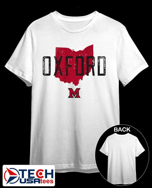 Oxford Hometown Miami Redhawks Basketball shirt Unisex T-shirt, Sweatshirt, Hoodie, Long Sleeve Tee - T-Shirt, Sweatshirt, Hoodie