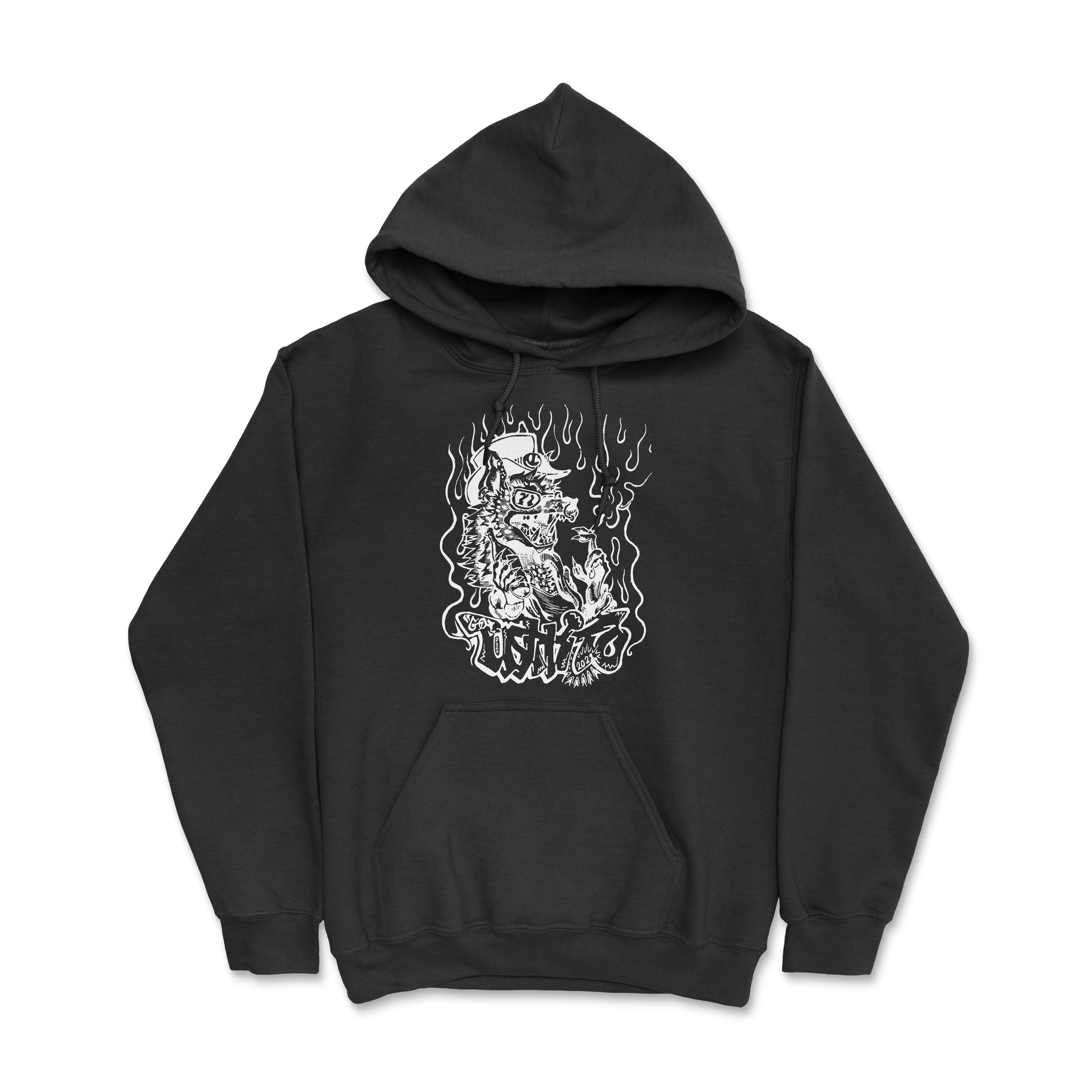 Rob Nod Partying Hyena (Black) T-Shirts, Hoodie, Sweatshirt - T-Shirt, Sweatshirt, Hoodie
