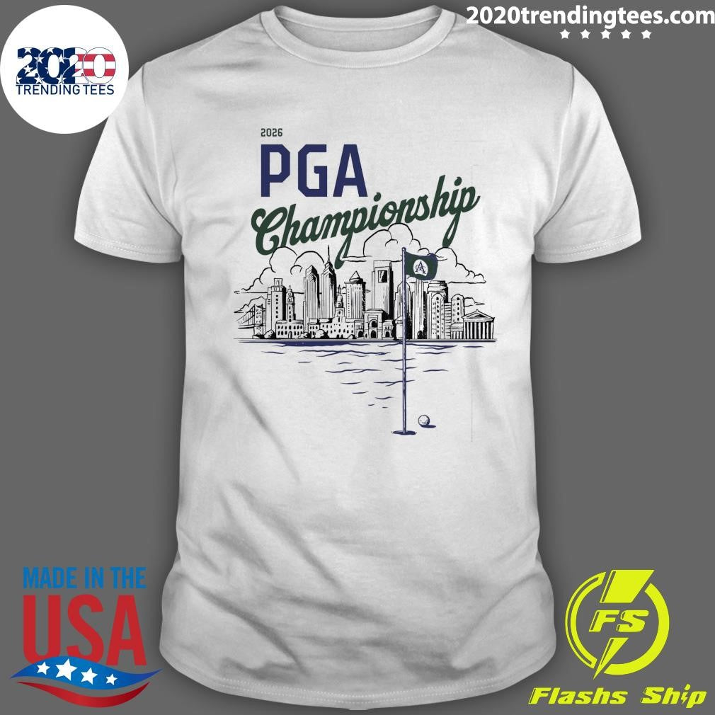 PGA Championship x Barstool Golf Philadelphia Skyline Tee Shirt Unisex T-shirt, Sweatshirt, Hoodie, Long Sleeve Tee - T-Shirt, Sweatshirt, Hoodie