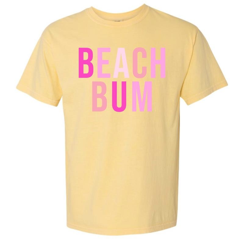 PINK Beach Bum Comfort Colors 'NLB' T-Shirts, Hoodie, Sweatshirt - T-Shirt, Sweatshirt, Hoodie