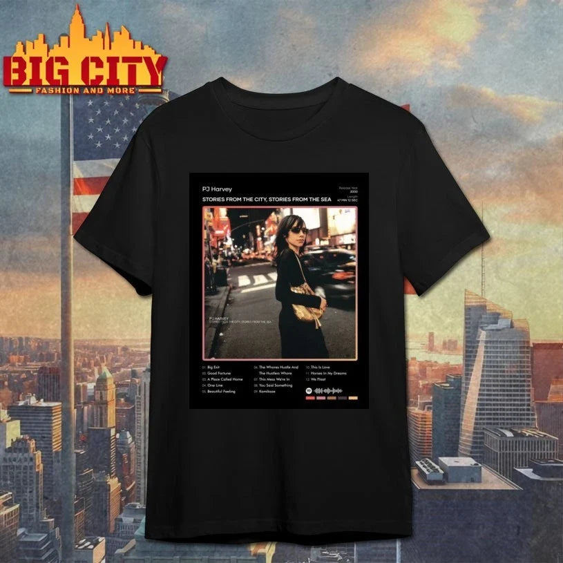 PJ Harvey – Stories From The City, Stories From The Sea shirt Unisex T-shirt, Sweatshirt, Hoodie, Long Sleeve Tee - T-Shirt, Sweatshirt, Hoodie