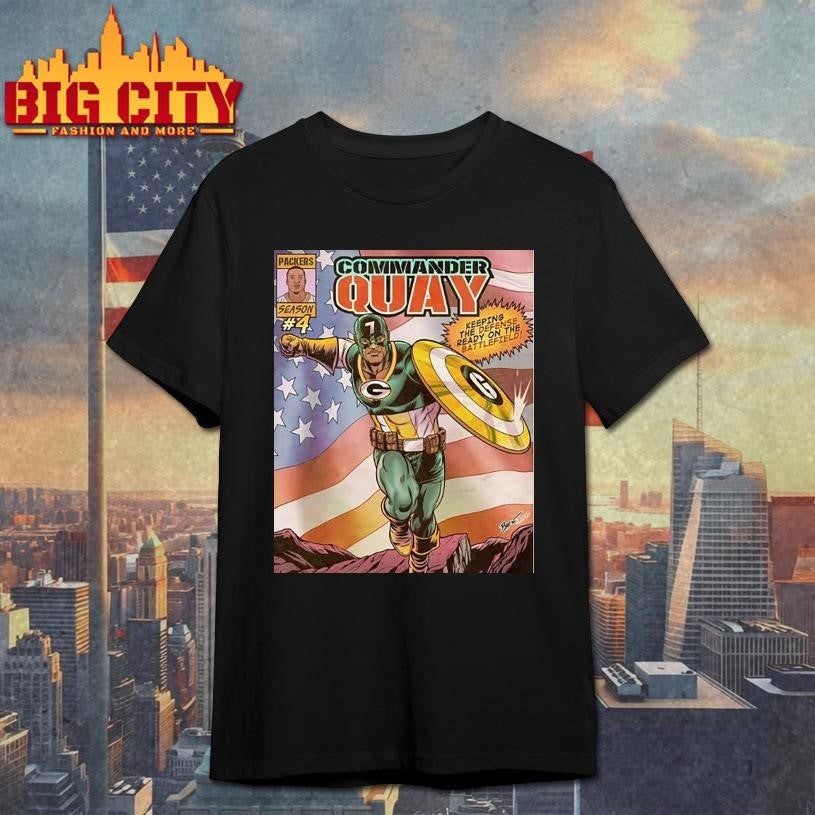 Packers Commander Quay Walker Shirt Unisex T-shirt, Sweatshirt, Hoodie, Long Sleeve Tee - T-Shirt, Sweatshirt, Hoodie