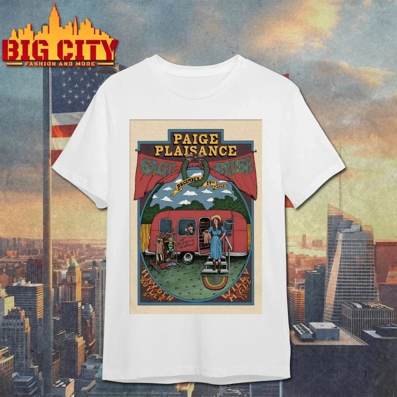 Paige Plaisance 12.19.2025 Sagebrush in Austin TX Poster shirt Unisex T-shirt, Sweatshirt, Hoodie, Long Sleeve Tee - T-Shirt, Sweatshirt, Hoodie