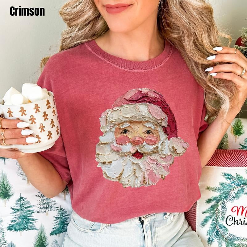 Painted Santa Comfort Colors 'NLB' T-Shirts, Hoodie, Sweatshirt - T-Shirt, Sweatshirt, Hoodie
