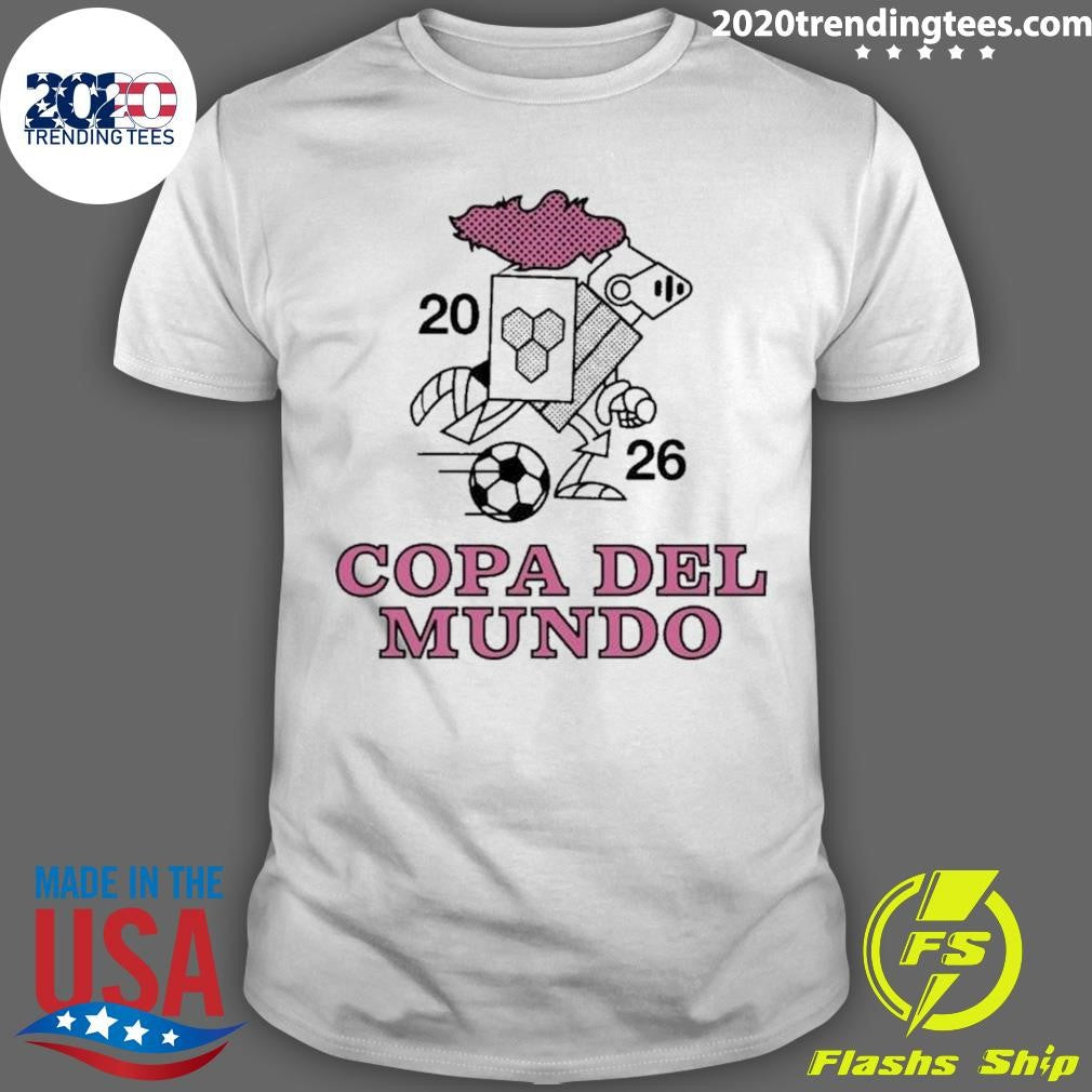 Panini logo mascot 2026 Copa Del Mundo Shirt Unisex T-shirt, Sweatshirt, Hoodie, Long Sleeve Tee - T-Shirt, Sweatshirt, Hoodie