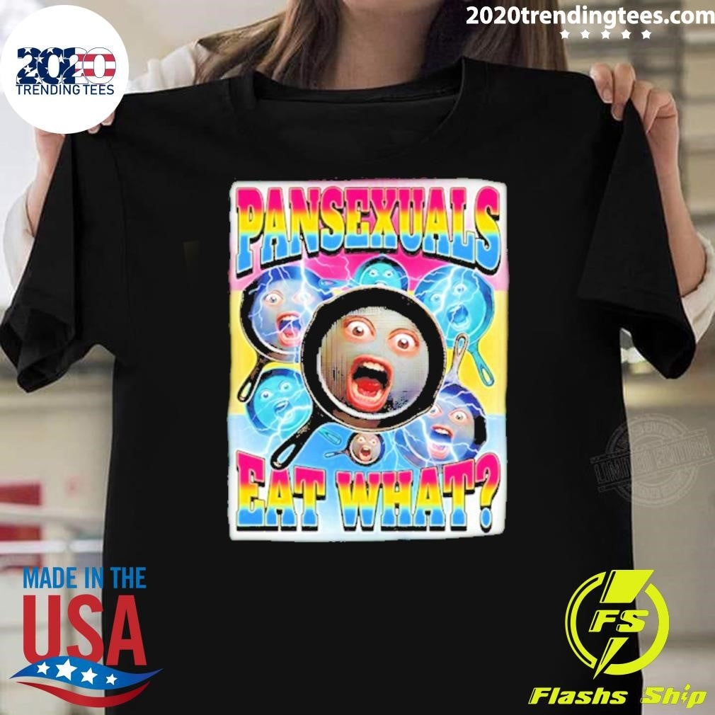 Pansexuals Eat What 90s Bootleg Shirt Unisex T-shirt, Sweatshirt, Hoodie, Long Sleeve Tee - T-Shirt, Sweatshirt, Hoodie