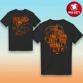 Papa Roach Orange Skull In Chains 2025 Two Sided Shirt Unisex T-shirt, Sweatshirt, Hoodie, Long Sleeve Tee - T-Shirt, Sweatshirt, Hoodie