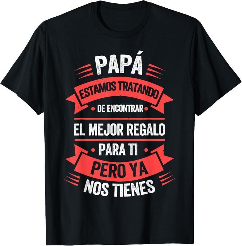 Papa Shirt Casual Tops Funny Shirt Spanish Dad Daughter Son Cotton T-Shirts, Hoodie, Sweatshirt - T-Shirt, Sweatshirt, Hoodie