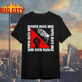 Paper Beats Rock Red And White Shirt Unisex T-shirt, Sweatshirt, Hoodie, Long Sleeve Tee - T-Shirt, Sweatshirt, Hoodie