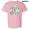 Pastel Merry & Bright Trees Comfort Colors 'NLB' T-Shirts, Hoodie, Sweatshirt - T-Shirt, Sweatshirt, Hoodie