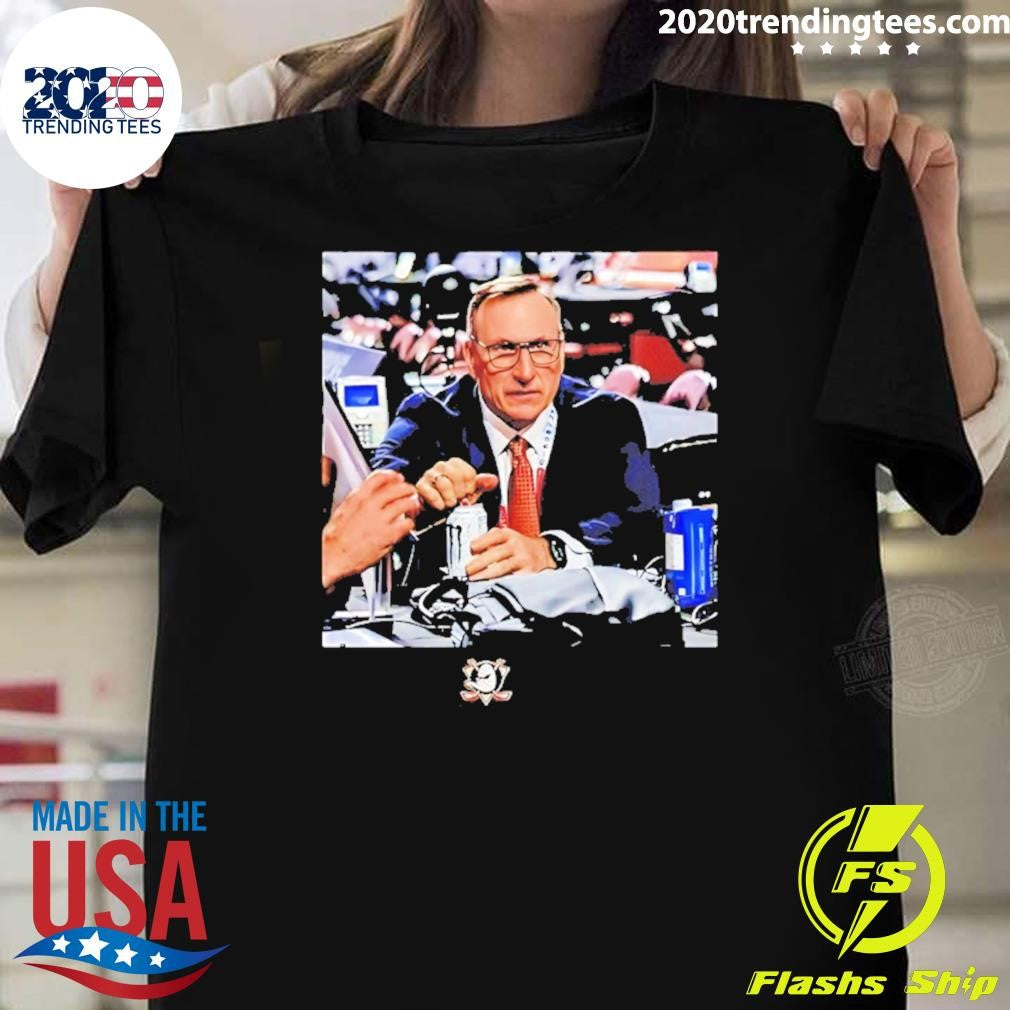 Pat Verbeek General Manager For The Anaheim Ducks Photo Shirt Unisex T-shirt, Sweatshirt, Hoodie, Long Sleeve Tee - T-Shirt, Sweatshirt, Hoodie