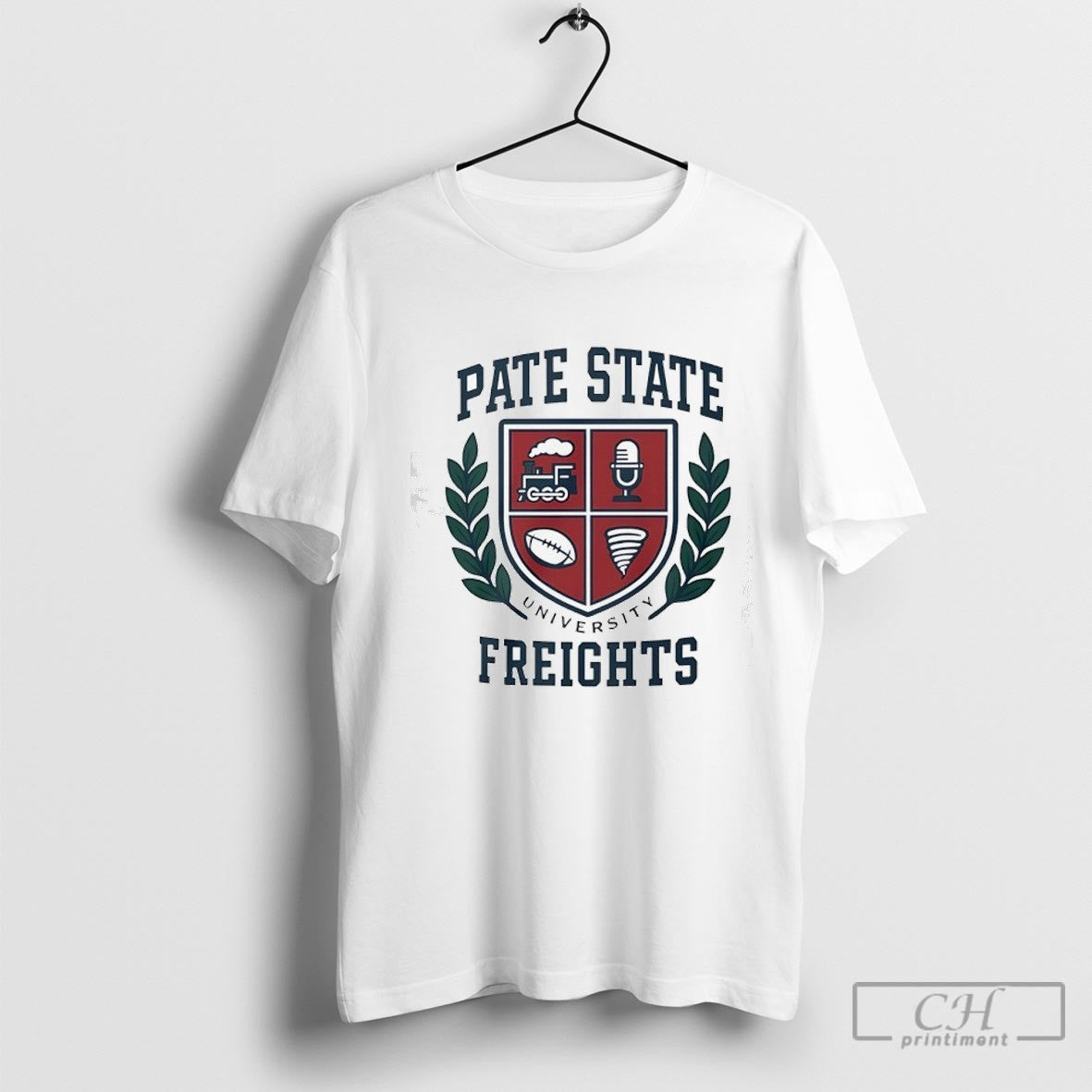 Pate State Freights University Logo Shirt Sweater Unisex T-shirt, Sweatshirt, Hoodie, Long Sleeve Tee - T-Shirt, Sweatshirt, Hoodie