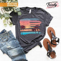 Patriotic Beach Shirt American Flag Shirt Summer Shirt American Beach Vacation Shirt Summer Vacation Shirt 02 T-Shirts, Hoodie, Sweatshirt - T-Shirt, Sweatshirt, Hoodie