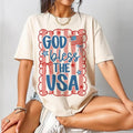 Patriotic Coquette TshT God Bless USA Red White Blue Shirt Coquette Shirt Preppy Patriotic T-Shirts, Hoodie, Sweatshirt - T-Shirt, Sweatshirt, Hoodie