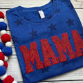 Patriotic Mama Glitter T-Shirts, Hoodie, Sweatshirt - T-Shirt, Sweatshirt, Hoodie