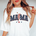 Patriotic Mama Shirt 4th July USA Flag Mama Independence Day Retro American Pride Shirt July 4th Comfortable Casual Top Red White Blue Mom Shirt Fourth July Celebration T-Shirts, Hoodie, Sweatshirt - T-Shirt, Sweatshirt, Hoodie