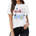 Patriotic Shirts 4th July Independence Day Red White Blue Letter Cute Dog Short Sleeve T-Shirts, Hoodie, Sweatshirt - T-Shirt, Sweatshirt, Hoodie