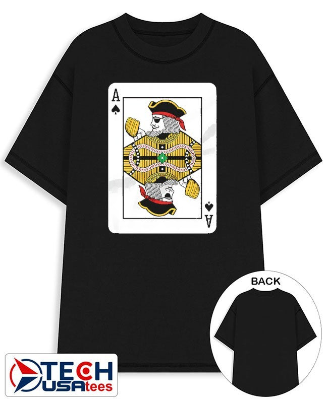Paul Skenes The Ace of Aces Pirate Ace playing card shirt Unisex T-shirt, Sweatshirt, Hoodie, Long Sleeve Tee - T-Shirt, Sweatshirt, Hoodie