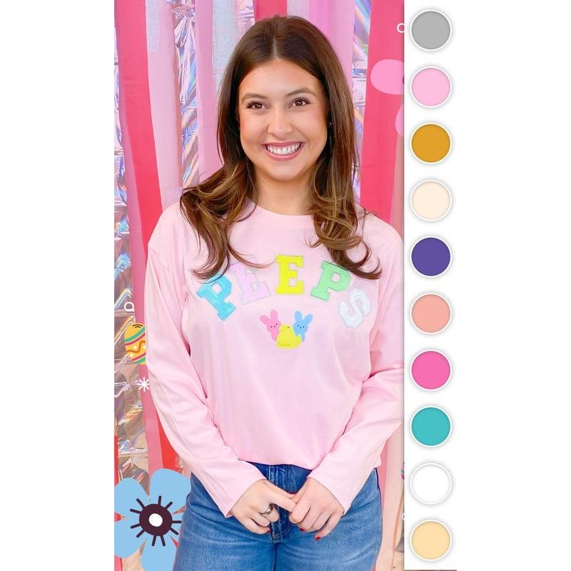 Peeps Sequin Easter Long Sleeve T-Shirts, Hoodie, Sweatshirt - T-Shirt, Sweatshirt, Hoodie