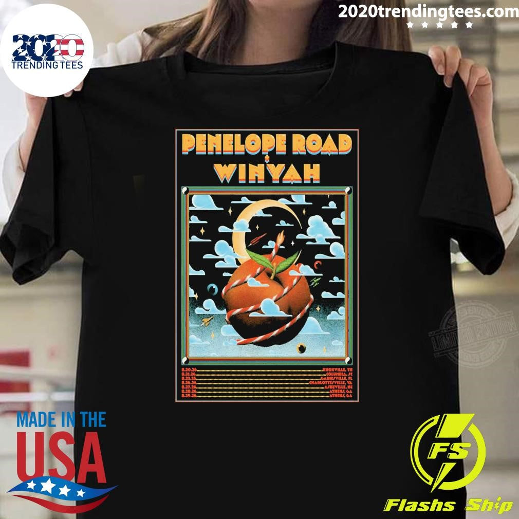 Penelope Road With Winyah Co-Headline Tour 26 Shirt Unisex T-shirt, Sweatshirt, Hoodie, Long Sleeve Tee - T-Shirt, Sweatshirt, Hoodie