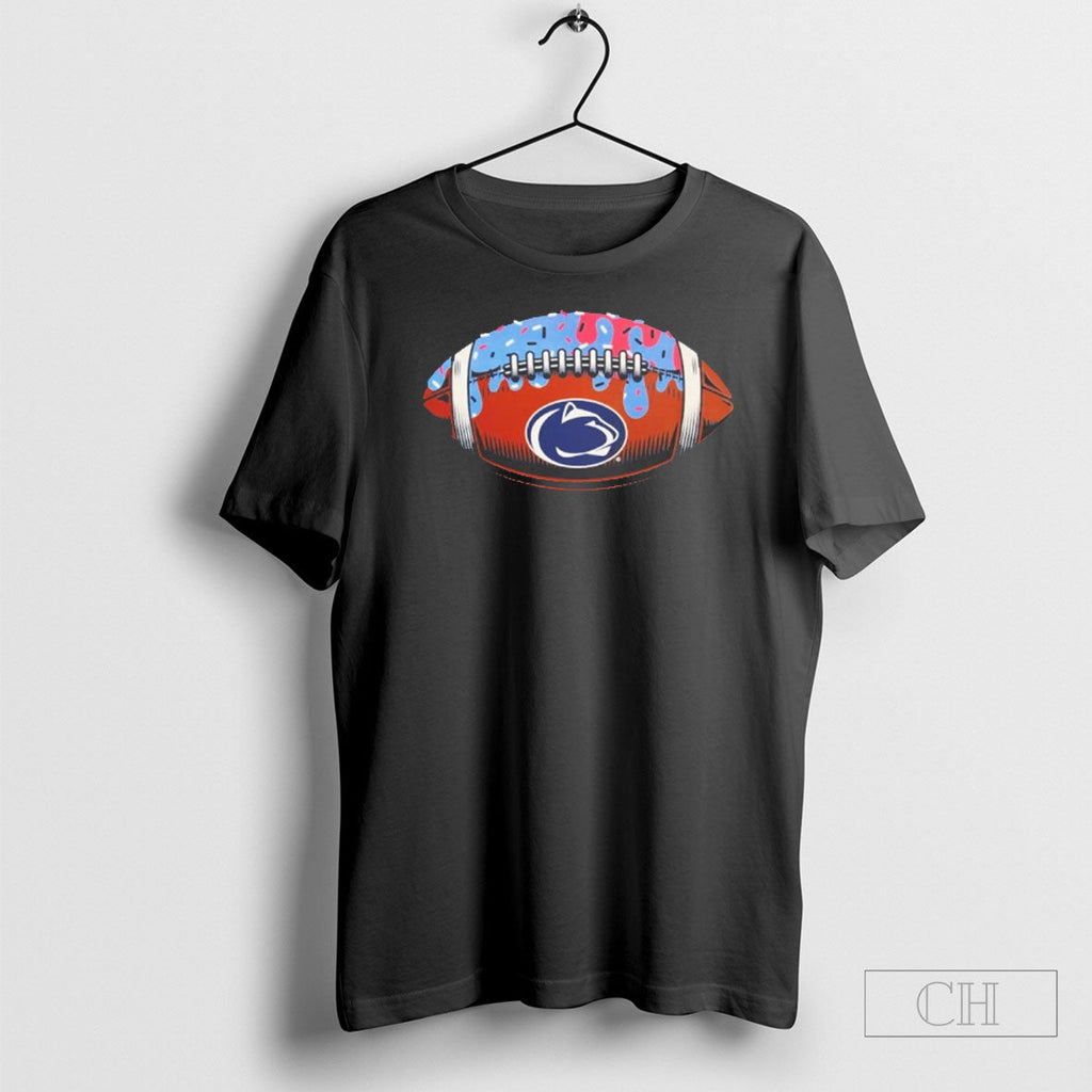 Penn State Nittany Lions Ice Cream Football Unisex T-shirt, Sweatshirt, Hoodie, Long Sleeve Tee - T-Shirt, Sweatshirt, Hoodie