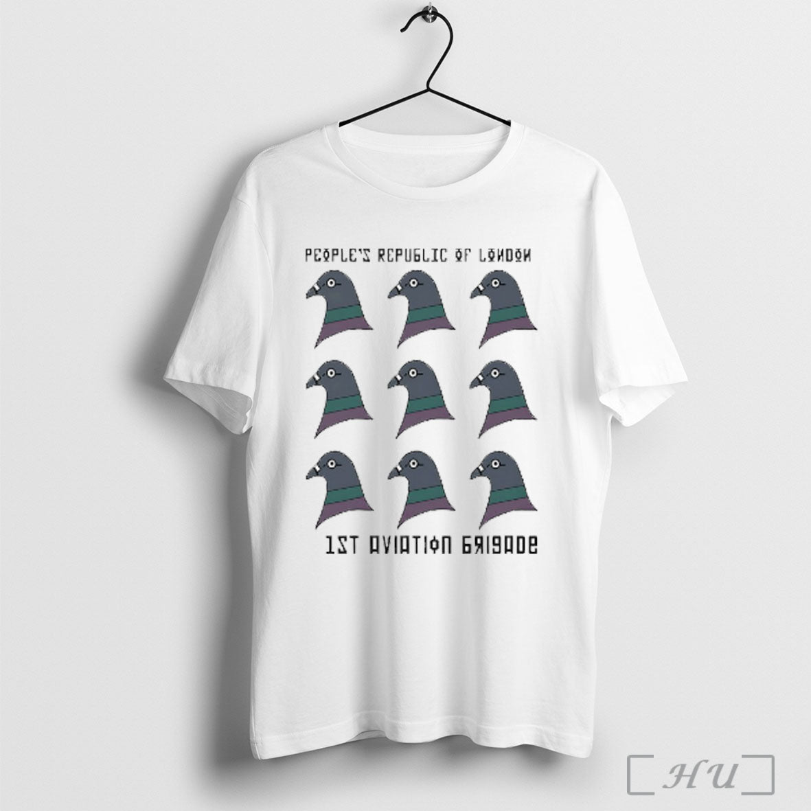 Peoples Republic Of London 1st Aviation Brigade Pigeon T Shirt Sweatshirt Png Unisex T-shirt, Sweatshirt, Hoodie, Long Sleeve Tee - T-Shirt, Sweatshirt, Hoodie