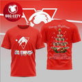 Personalised Sydney Swans Football Christmas Family Matching Two Sided Shirt Unisex T-shirt, Sweatshirt, Hoodie, Long Sleeve Tee - T-Shirt, Sweatshirt, Hoodie