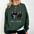 Personalized Halloween Mama Custom Names Spooky Mom Matching Family Halloween Shirt Mom Spooky Mama Shirt T-Shirts, Hoodie, Sweatshirt - T-Shirt, Sweatshirt, Hoodie