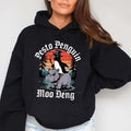 Pesto Penguin Moo Deng Baby Hippo Funny Casual Street Fleece Hooded Tops Perfect T-Shirts, Hoodie, Sweatshirt - T-Shirt, Sweatshirt, Hoodie