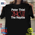 Peter Thiel The Reptile CEO Shirt Unisex T-shirt, Sweatshirt, Hoodie, Long Sleeve Tee - T-Shirt, Sweatshirt, Hoodie